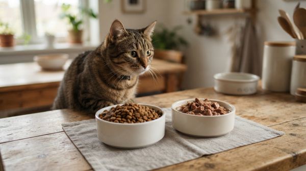 Croquettes ou pâtée: quel type de nourriture choisir pour son chat