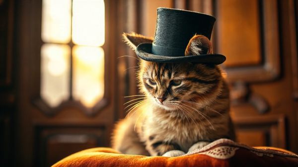 Les accessoires pour chats : pourquoi les chapéaux séduisent-ils ?